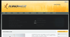 Desktop Screenshot of kikoweb.com